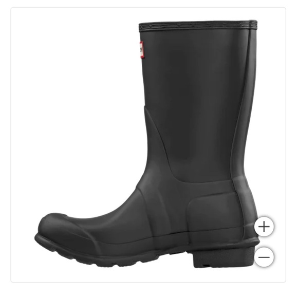 NWT Hunter Ladies' Original Short Boot Black, In Box - Picture 6 of 12